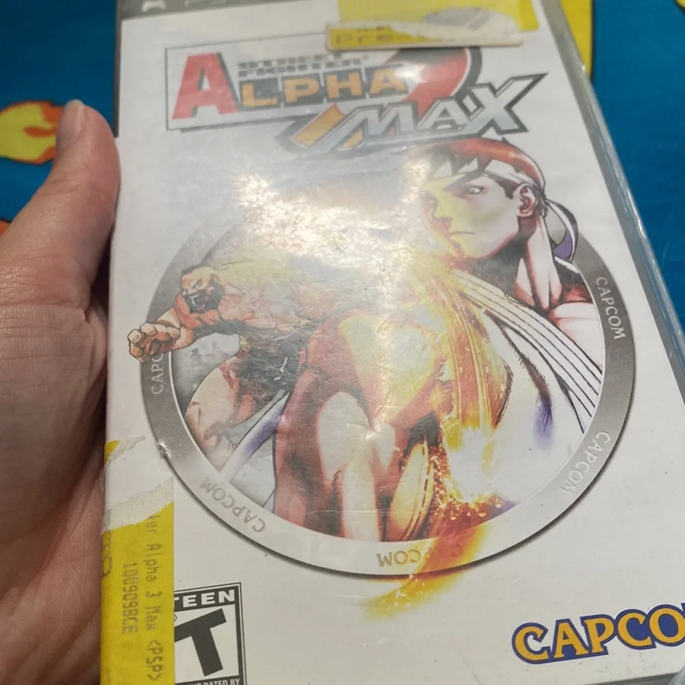 Sony PSP Streetfighter Alpha Max 3 CASE ONLY